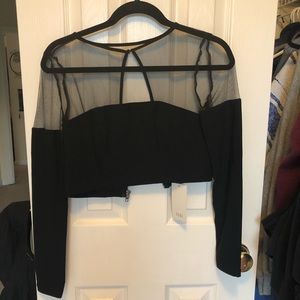 TOBI cropped top -tags still on